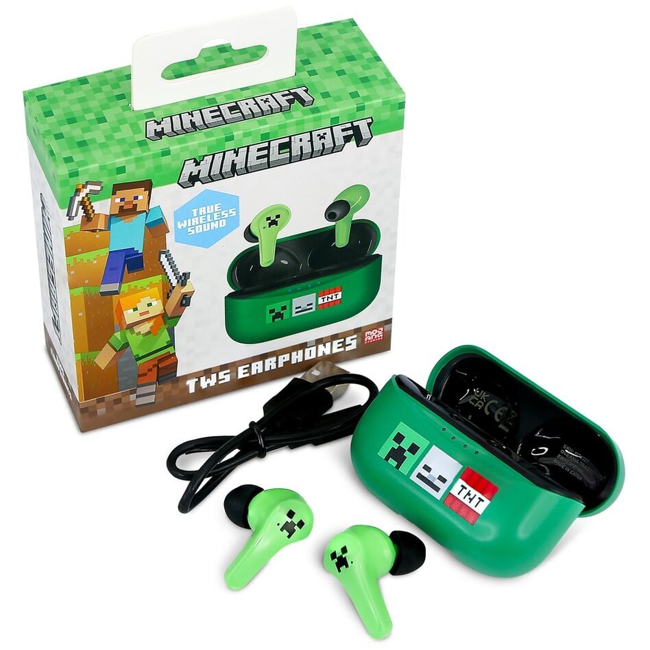 Auriculares inalambricos Minecraft — vista adicional del producto