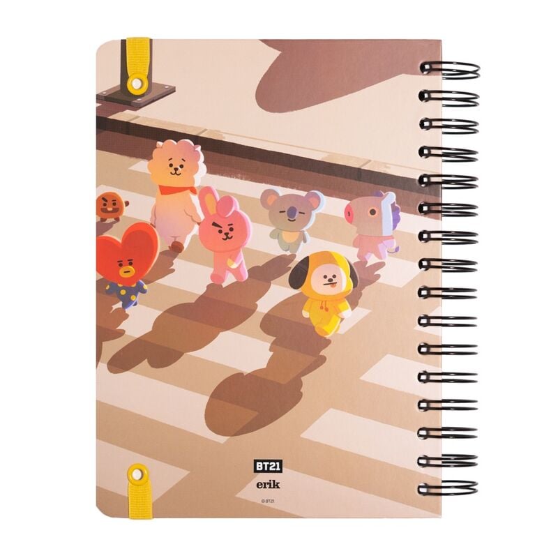 Cuaderno A5 BT21 — vista adicional del producto