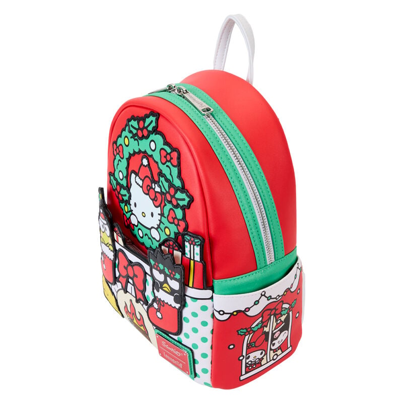 Mochila Christmas Hello Kitty Sanrio Loungefly 26cm — vista adicional del producto