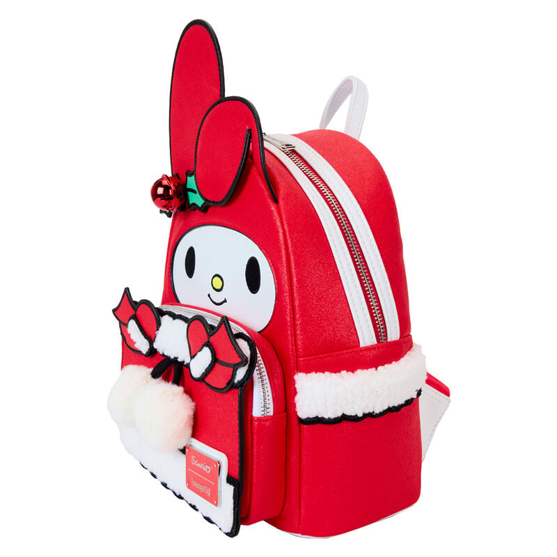 Mochila Winter My Melody Sanrio Loungefly 26cm — vista adicional del producto