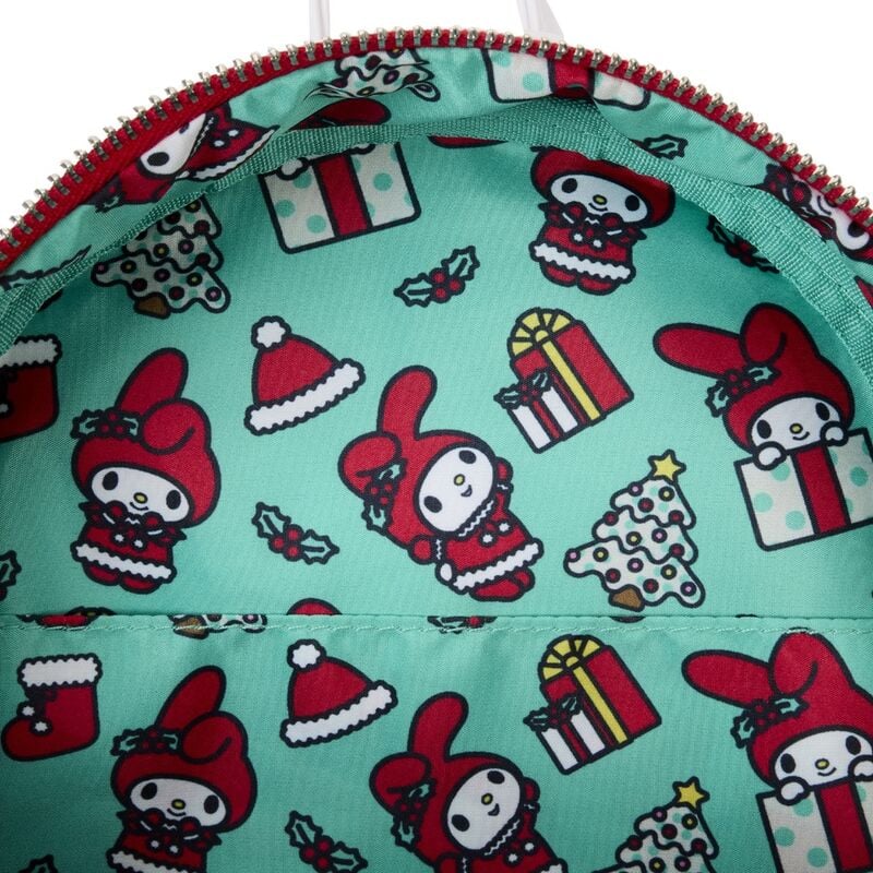 Mochila Winter My Melody Sanrio Loungefly 26cm — vista adicional del producto