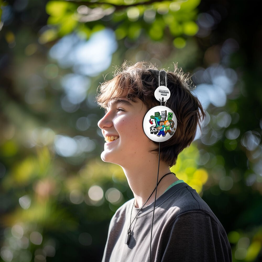 Auriculares universales Minecraft — vista adicional del producto
