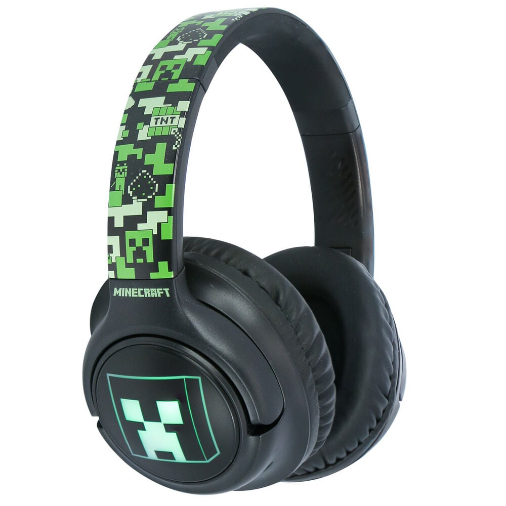 Auriculares inalambricos LED Minecraft — vista adicional del producto
