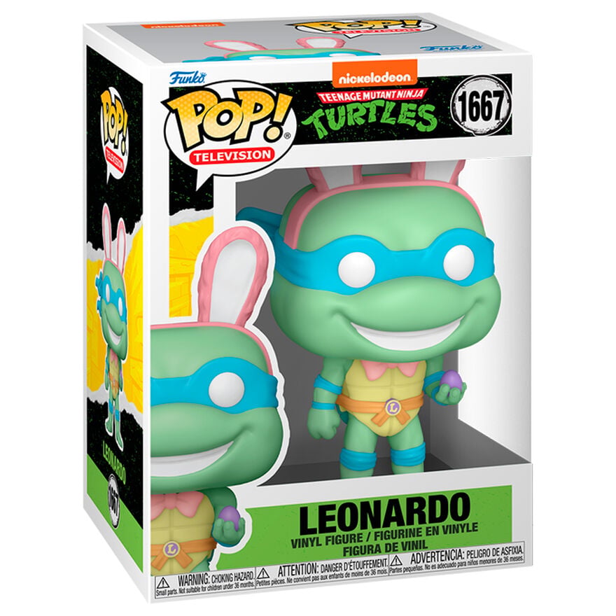 Figura Funko Pop! Leonardo con huevo de Pascua · Tortugas Ninja — vista adicional del producto