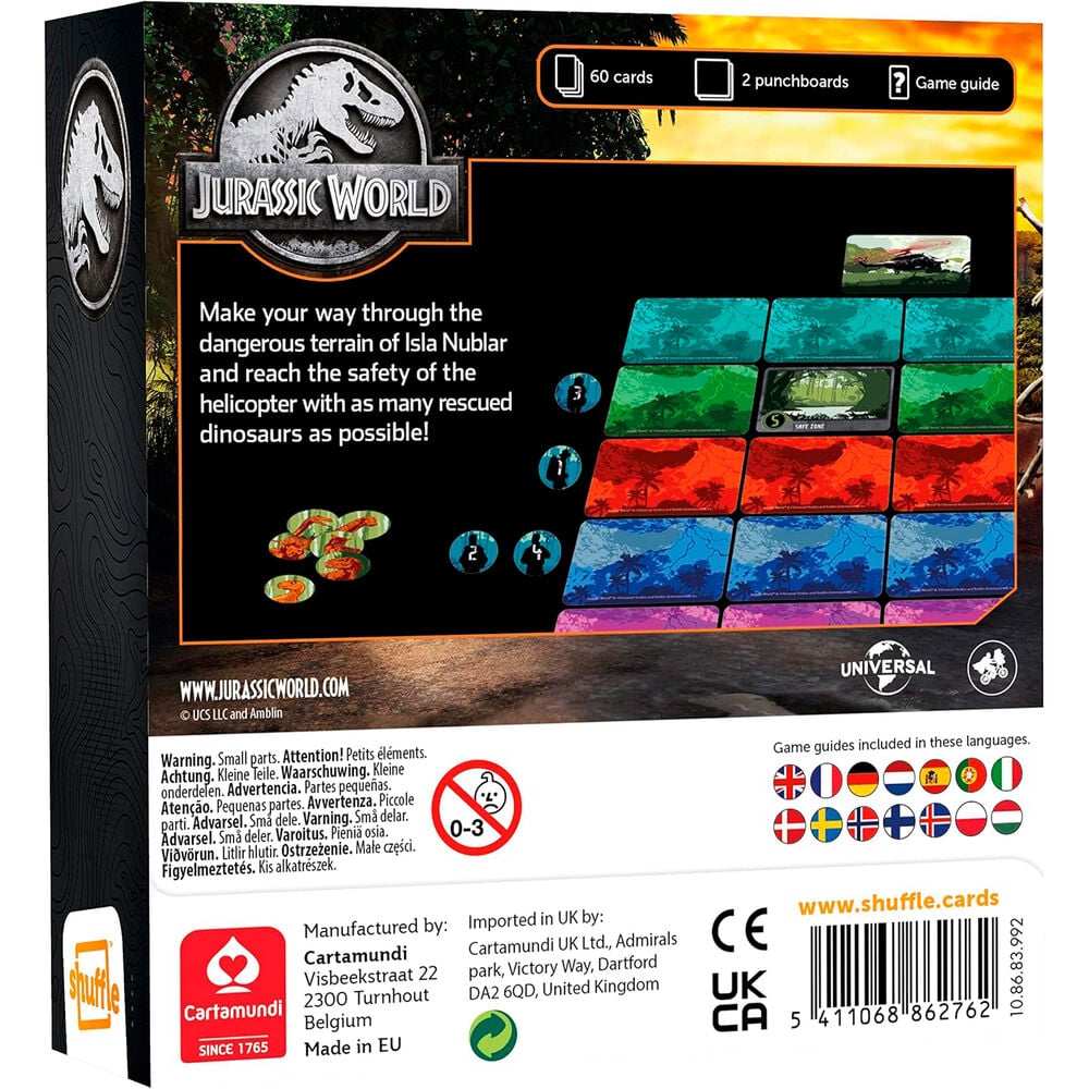 Juego mesa Jurassic World — vista adicional del producto