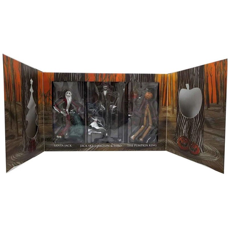 Blister 3 figuras Pesadilla Antes de Navidad Disney 18cm — vista adicional del producto