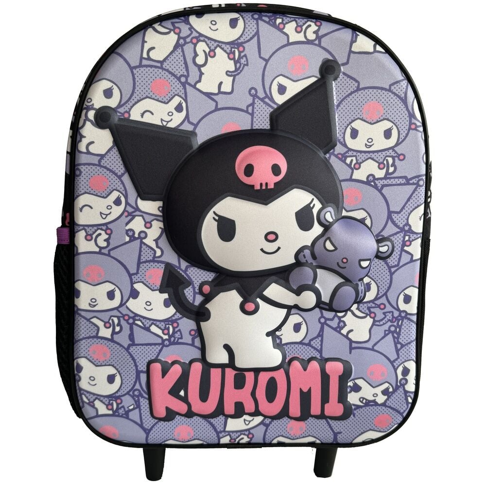 Trolley 3D Kuromi Hello Kitty 32cm