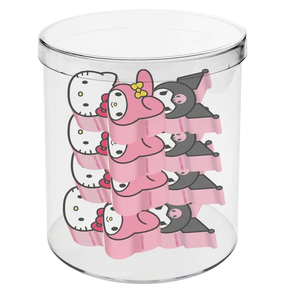 Cubo 12 Gomas Hello Kitty
