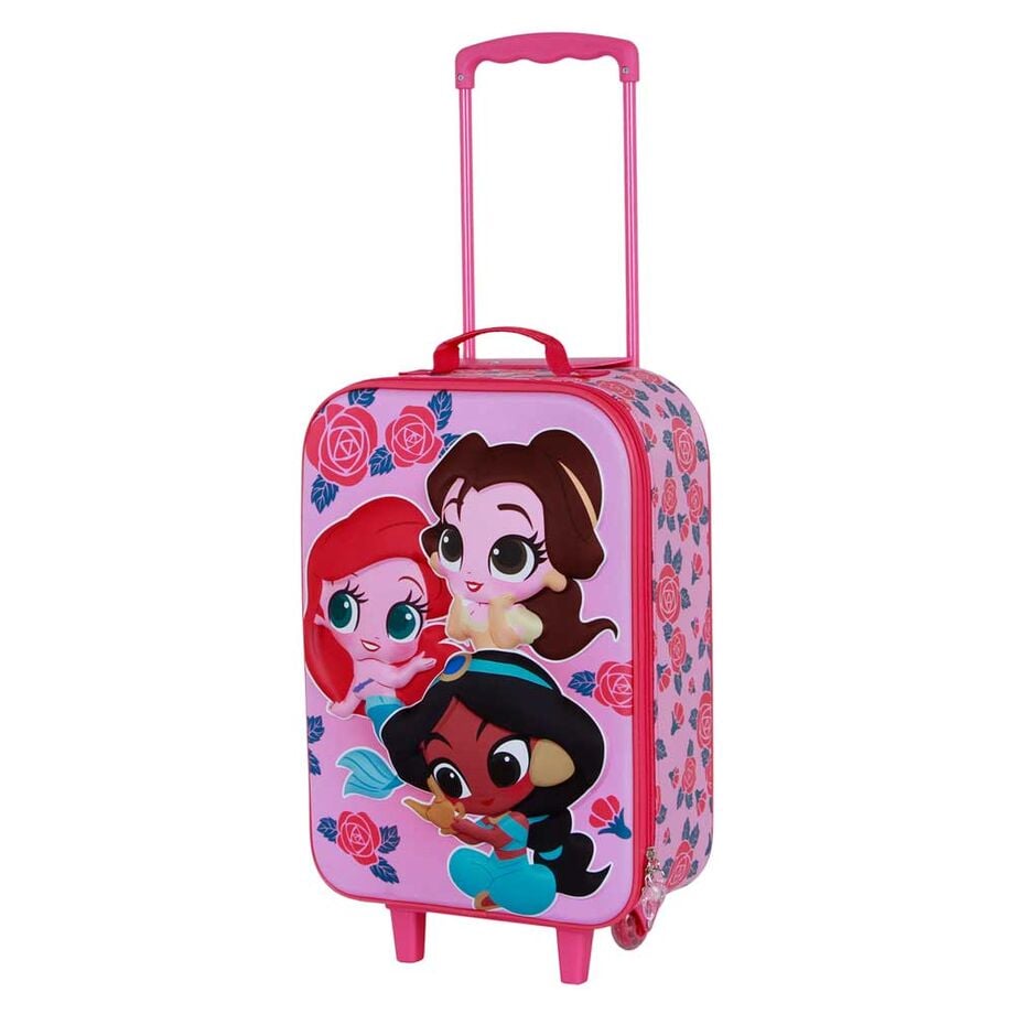 Maleta trolley 3D Flowers Princesas Disney 52cm — vista adicional del producto