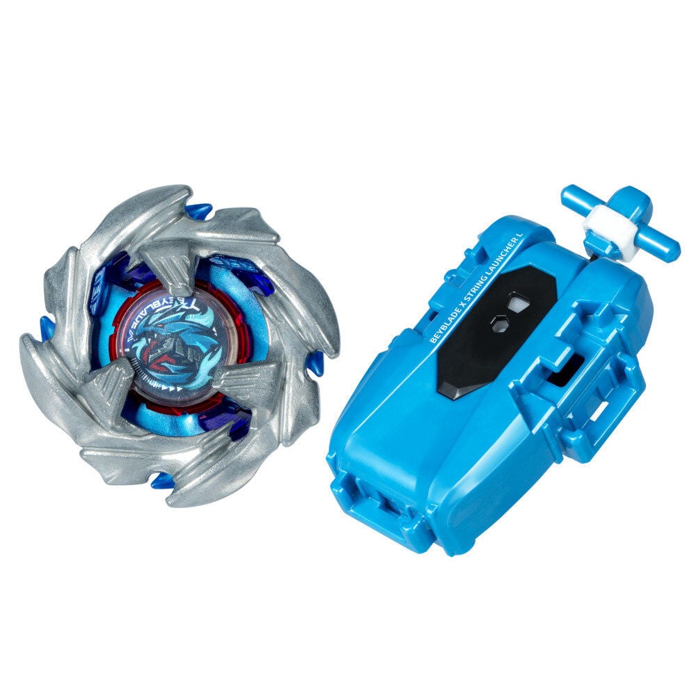 Set Premium lanzador con cuerda y top Cobalt Dragoon 2-60C Beyblade X — vista adicional del producto
