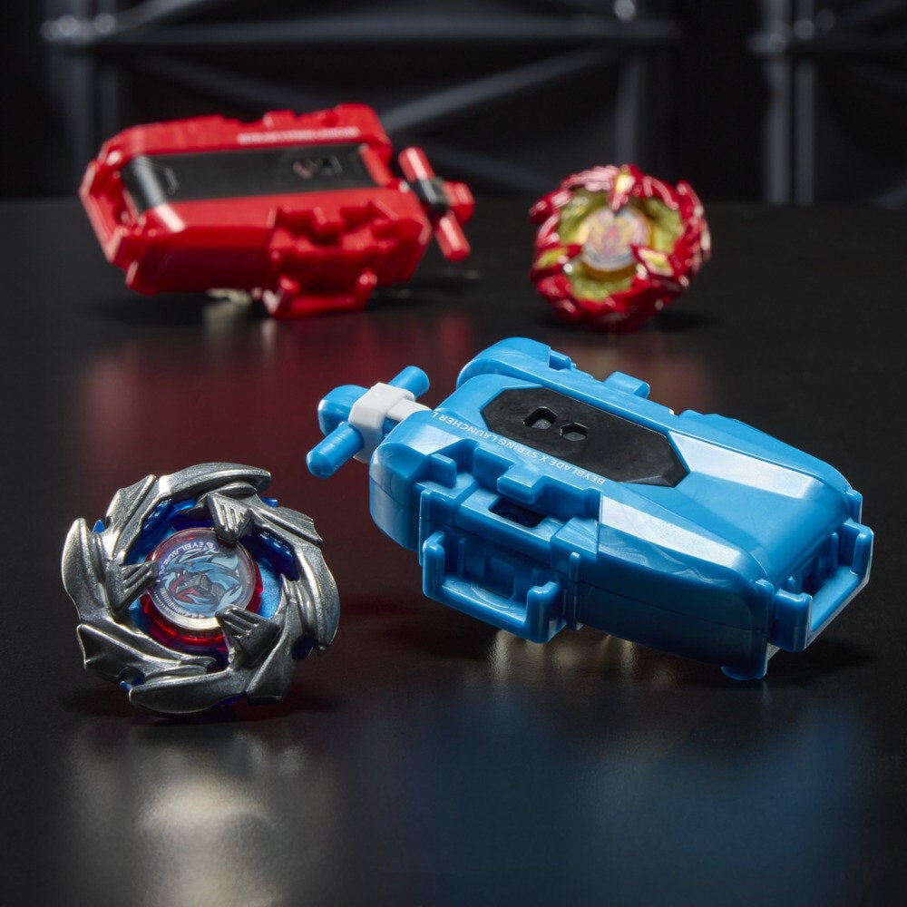 Set Premium lanzador con cuerda y top Cobalt Dragoon 2-60C Beyblade X — vista adicional del producto