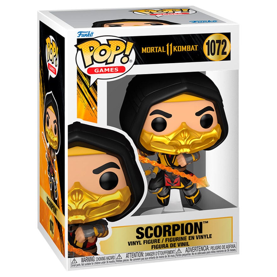 Figura Funko Pop! Scorpion · Mortal Kombat 11 — vista adicional del producto