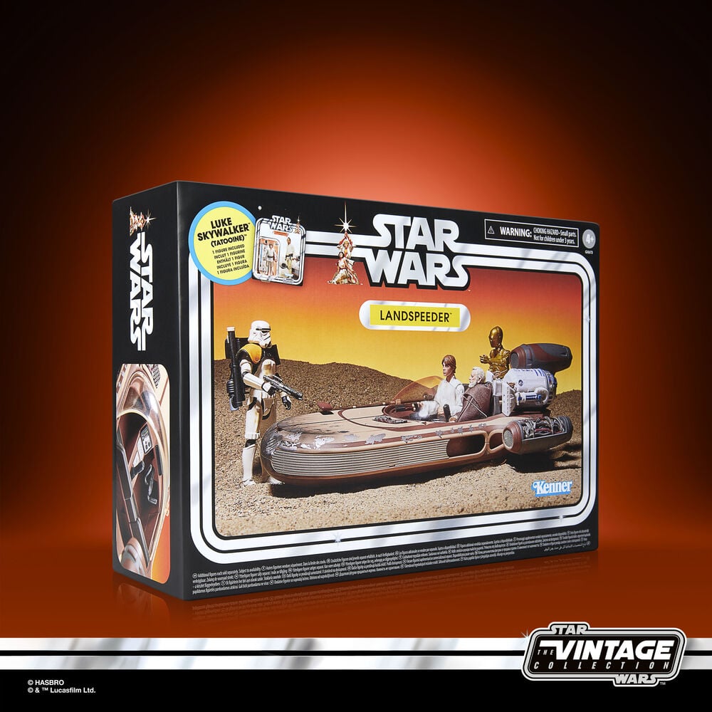 Figura Luke Skywalker + Landspeeder Star Wars — vista adicional del producto