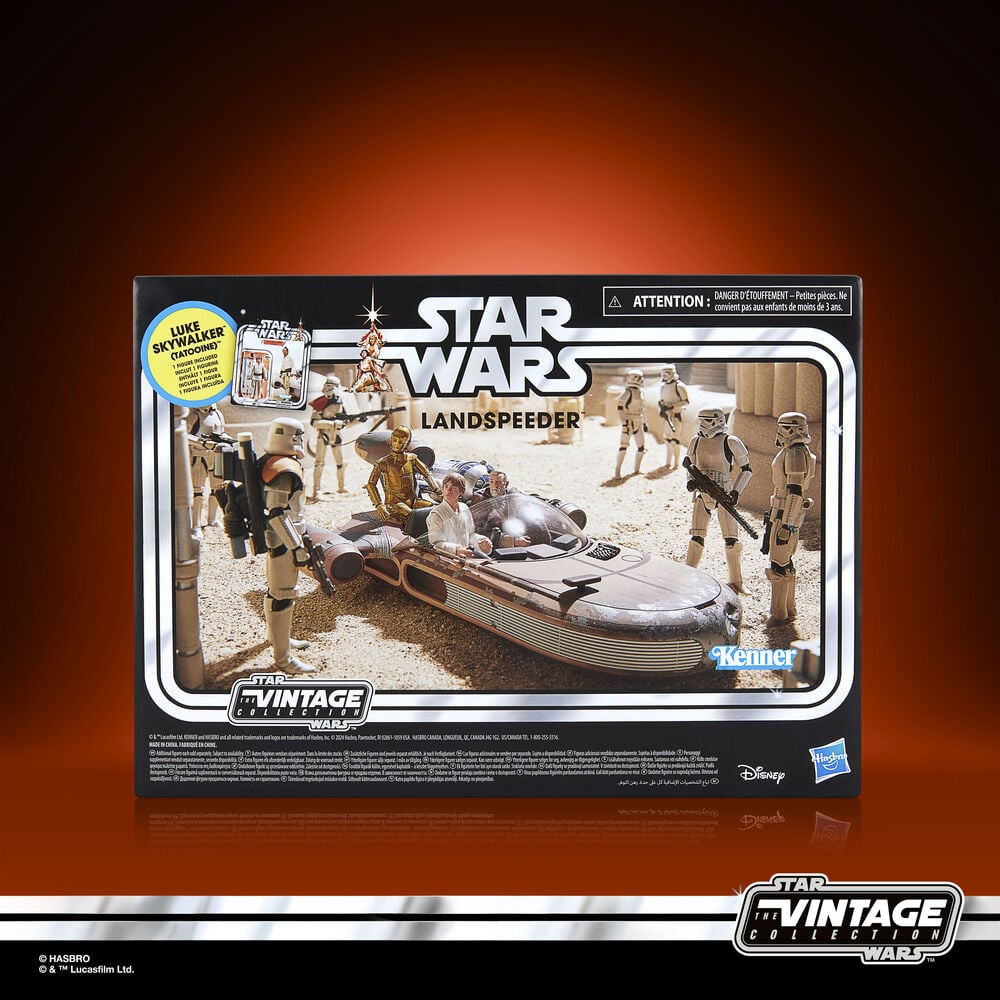 Figura Luke Skywalker + Landspeeder Star Wars — vista adicional del producto