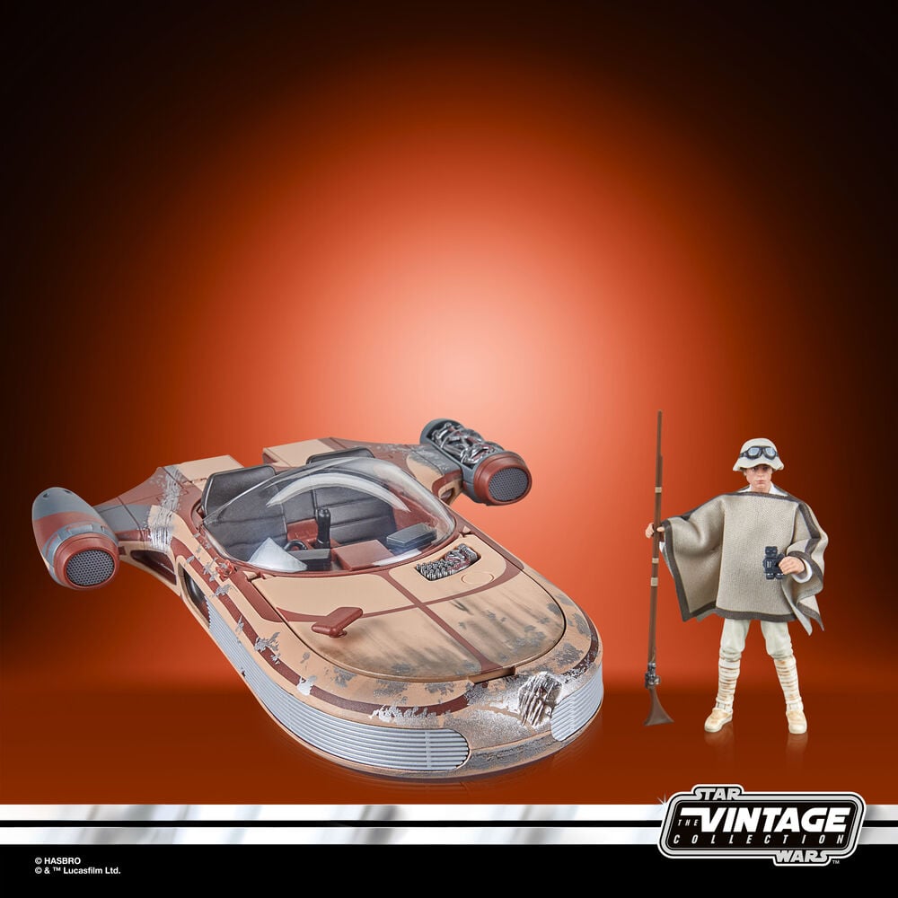 Figura Luke Skywalker + Landspeeder Star Wars — vista adicional del producto