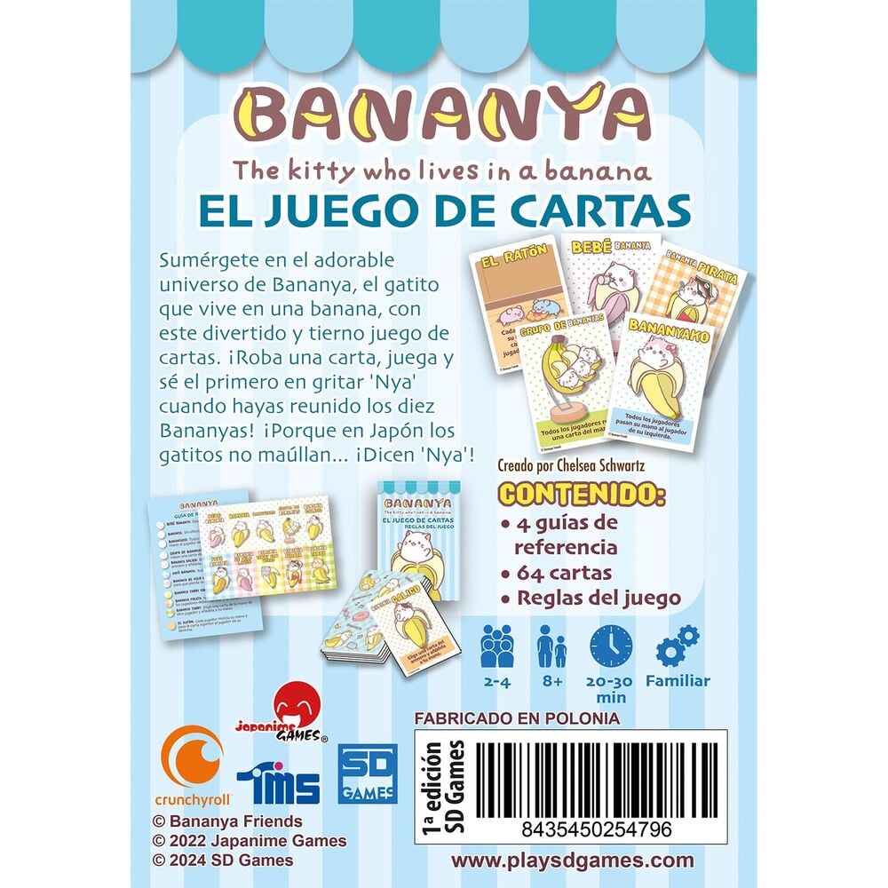 Juego de cartas Bananya español — vista adicional del producto
