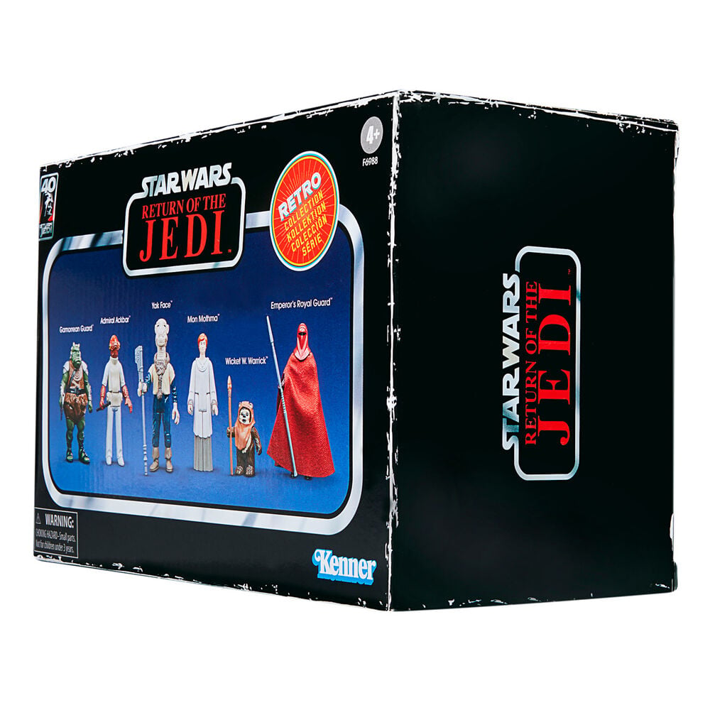 Set 6 figuras coleccion Retro Star Wars El Retorno del Jedi 9,5cm surtido — vista adicional del producto