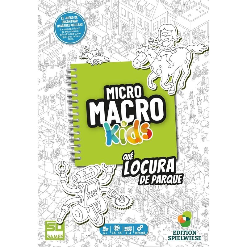 Juego de Mesa Que Locura de Parque español — vista adicional del producto