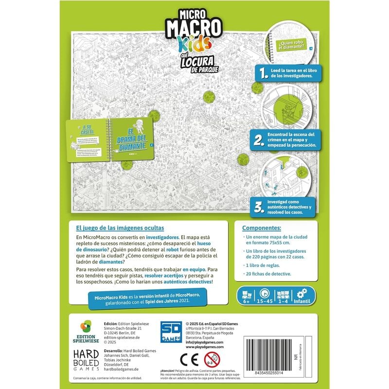 Juego de Mesa Que Locura de Parque español — vista adicional del producto