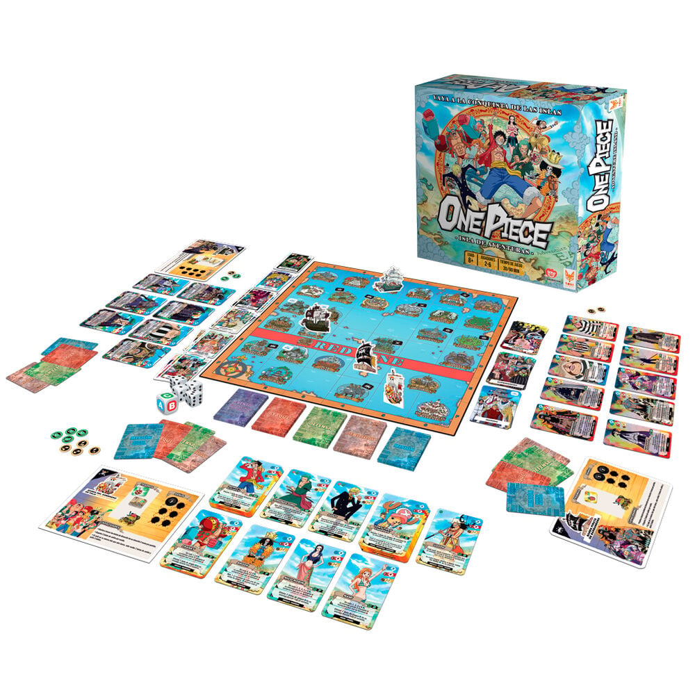 Juego de mesa Isla de Aventuras One Piece español — vista adicional del producto
