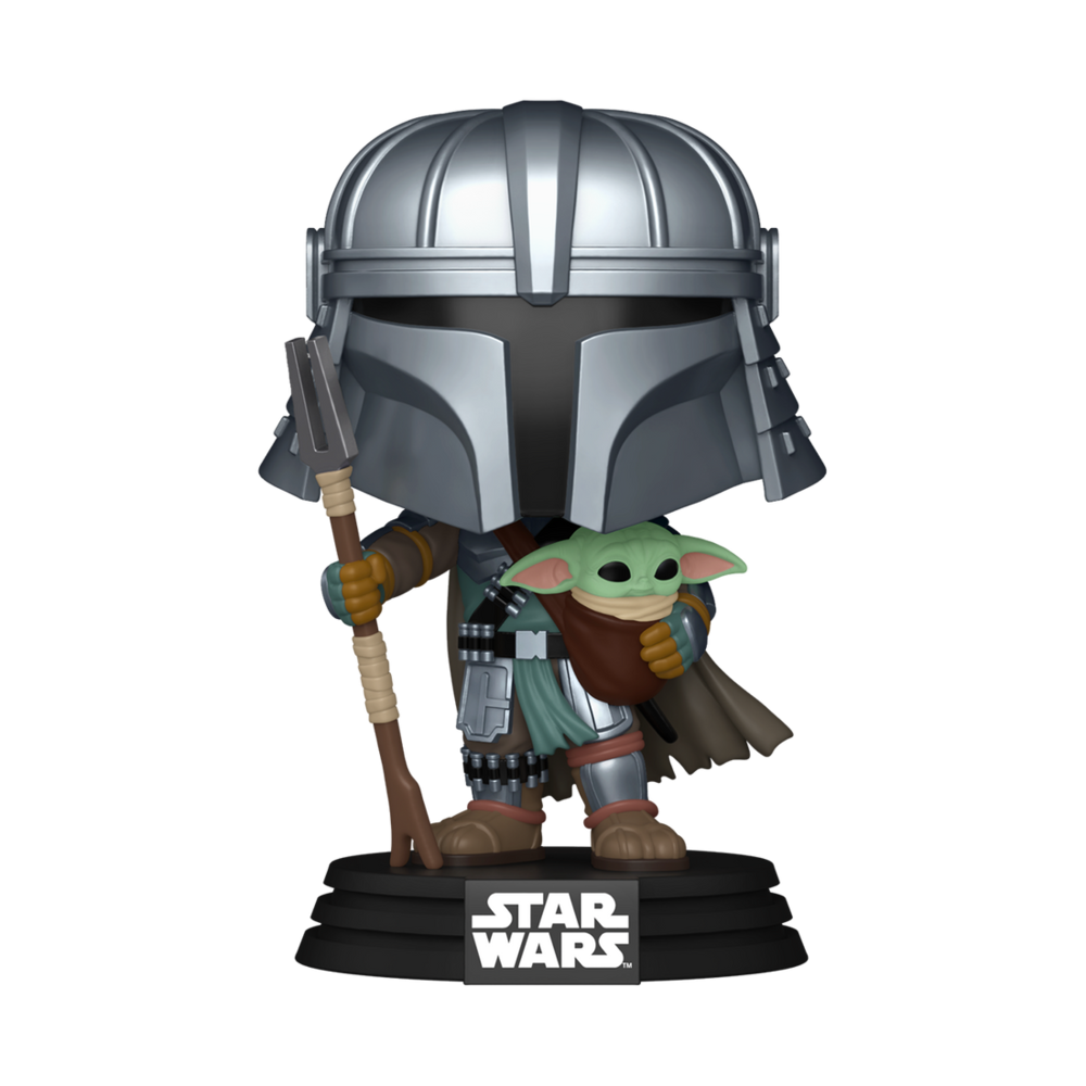 Figura POP Star Wars Impressions Mandalorian with Grogu Exclusive — vista adicional del producto