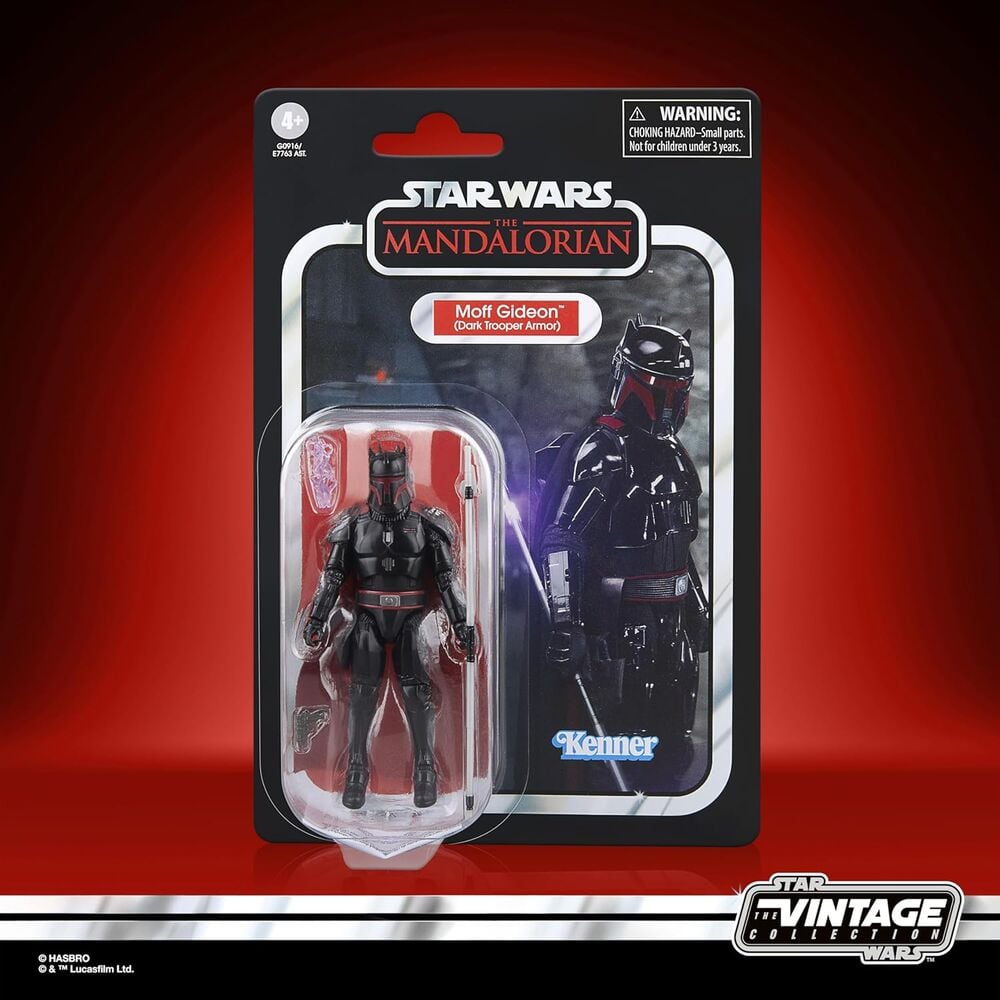 Figura Moff Gideon Dark Trooper Armor The Mandalorian Star Wars 9,5cm — vista adicional del producto