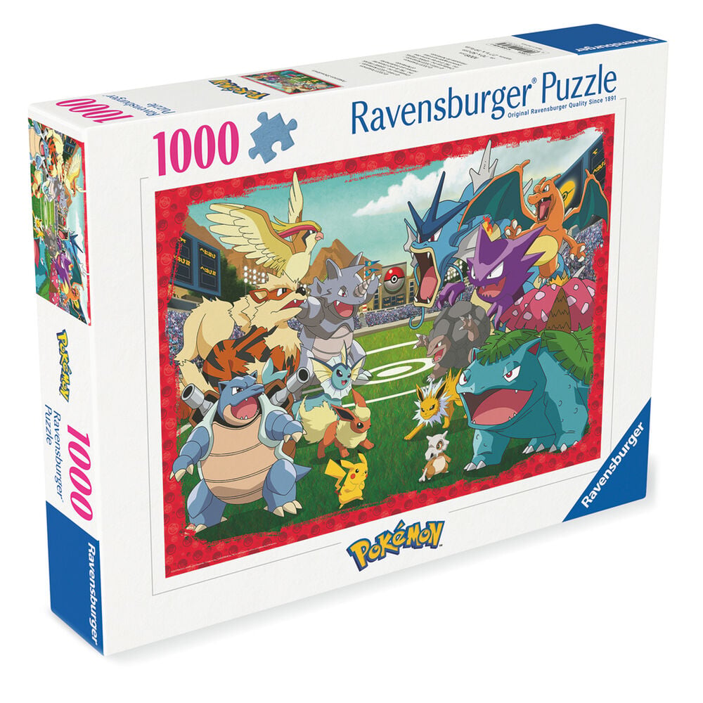 Puzzle Pokémon Showdown · Ravensburger · 1.000 piezas