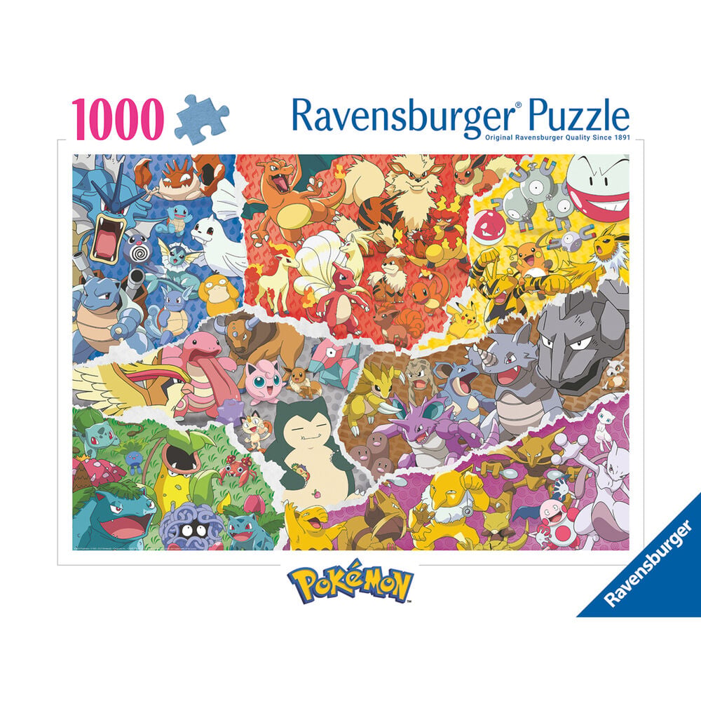Puzzle Pokémon Adventure · Ravensburger · 1.000 piezas