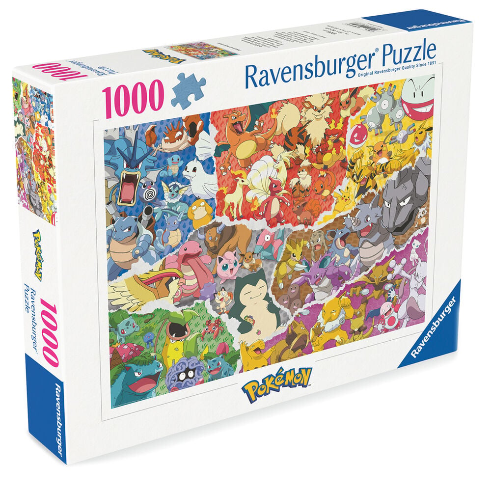 Puzzle Pokémon Adventure · Ravensburger · 1.000 piezas · otra vista
