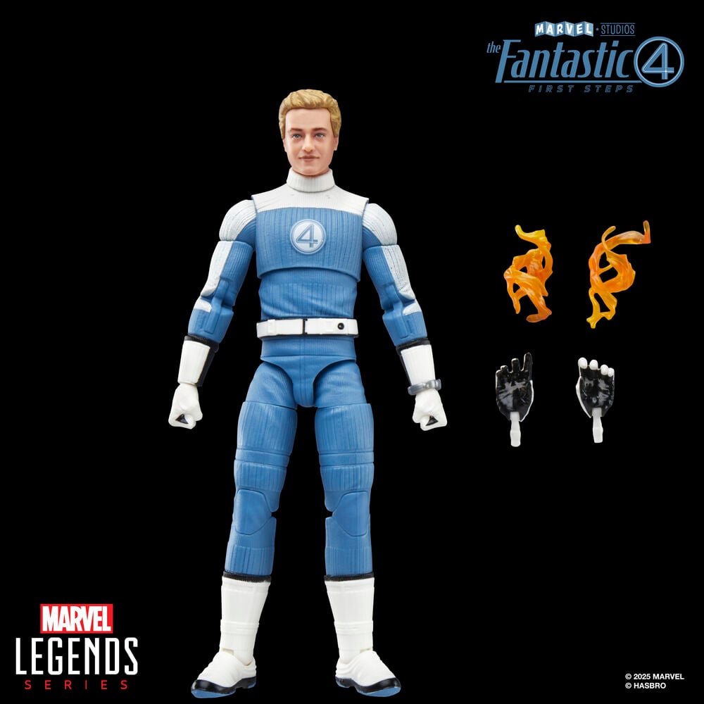 Figura Johnny Storm Los 4 Fantasticos Marvel 15cm — vista adicional del producto