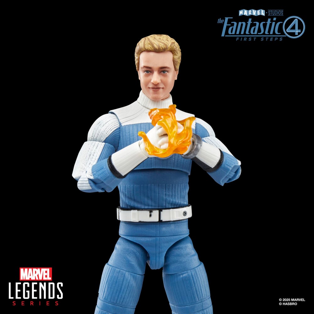 Figura Johnny Storm Los 4 Fantasticos Marvel 15cm — vista adicional del producto