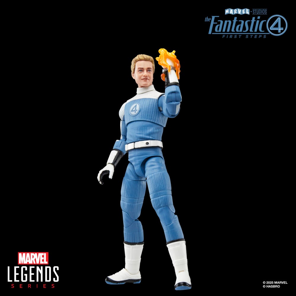 Figura Johnny Storm Los 4 Fantasticos Marvel 15cm — vista adicional del producto