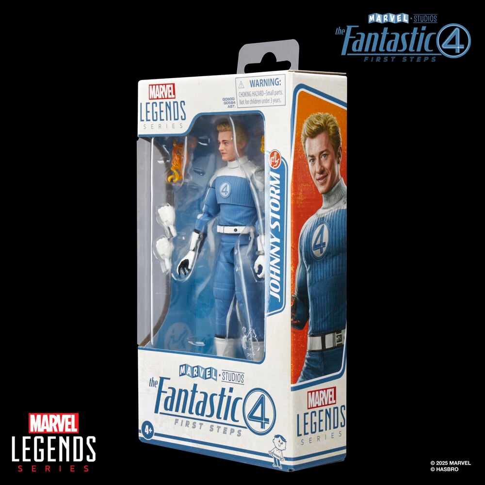Figura Johnny Storm Los 4 Fantasticos Marvel 15cm — vista adicional del producto