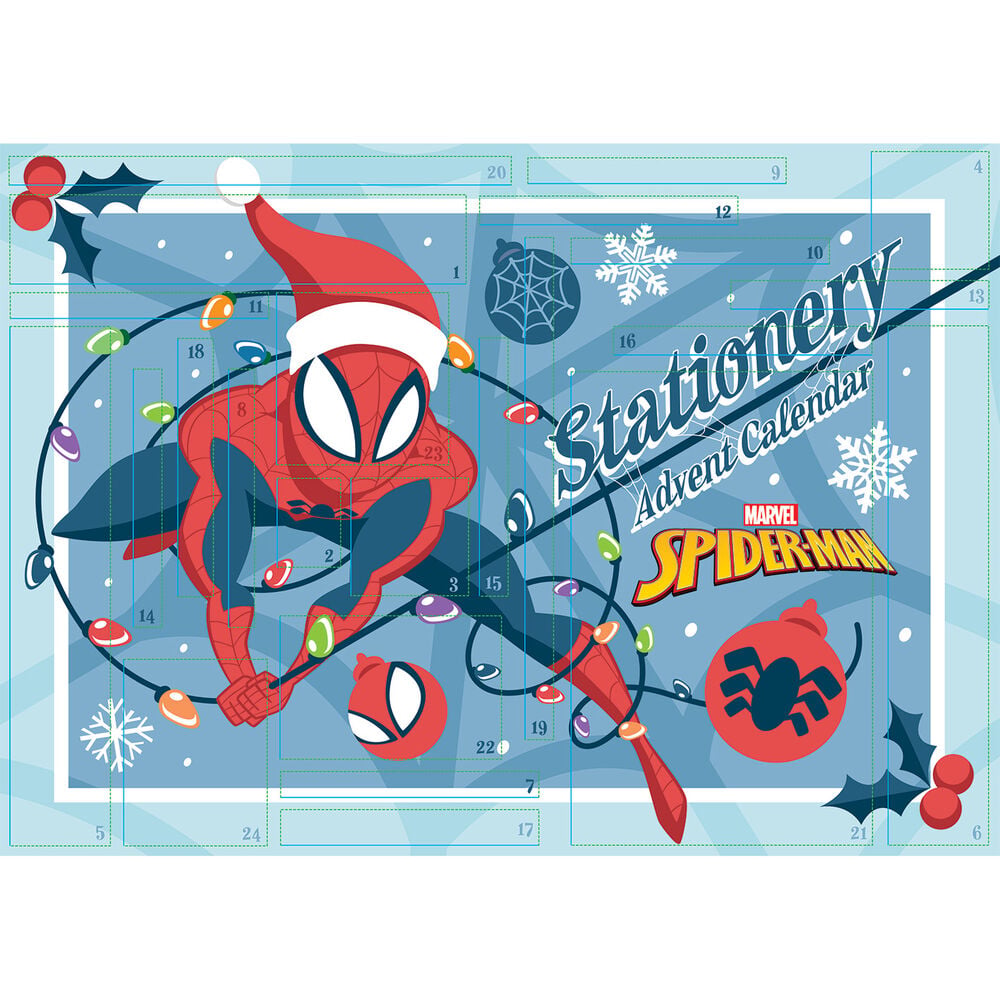 Calendario Adviento Spiderman Marvel