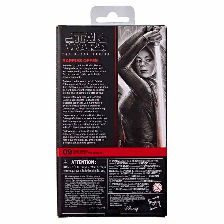 Figura Barriss Offee El Ataque de los Clones Star Wars 15cm — vista adicional del producto