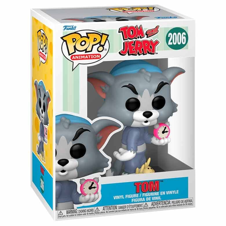 Figura Funko Pop! Tom con reloj · Tom y Jerry — vista adicional del producto