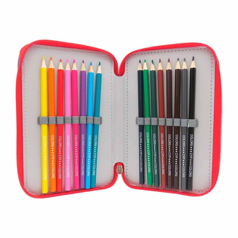 Plumier Atletico de Madrid triple — vista adicional del producto