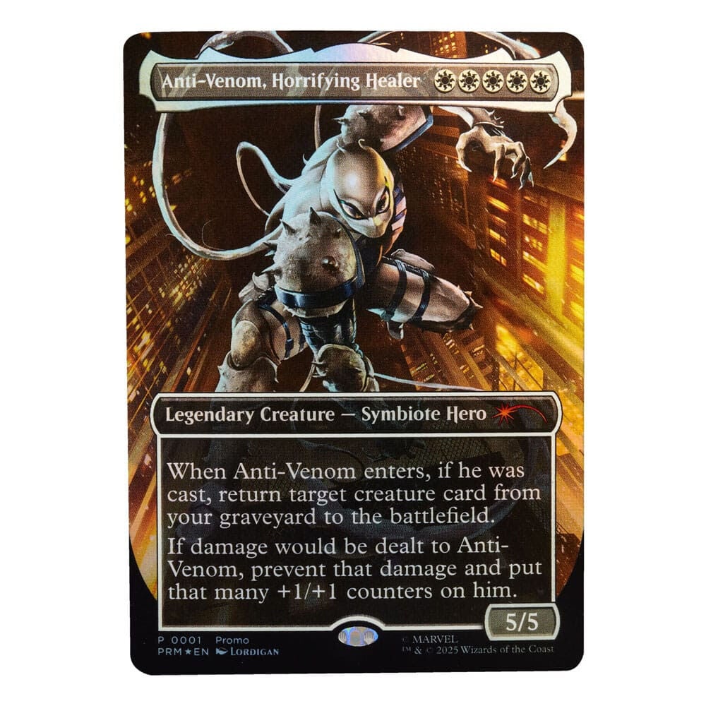 Figura Agent Anti-Venom Magic The Gathering Spider-Man Marvel 15cm — vista adicional del producto