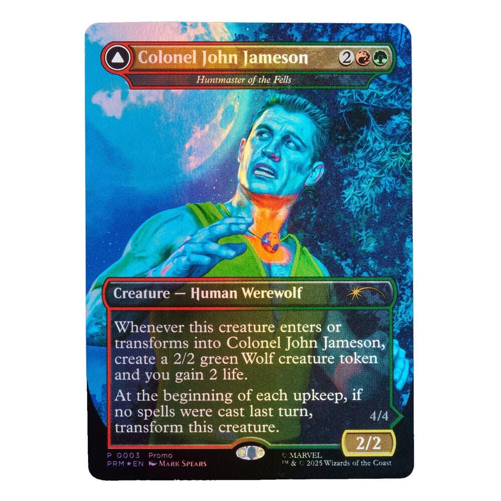 Figura Man-Wolf Magic The Gathering Spider-Man Marvel 15cm — vista adicional del producto