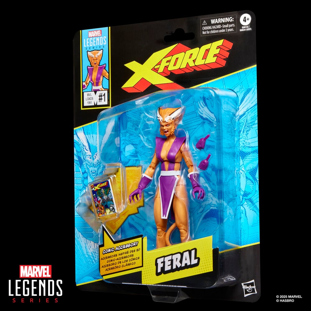 Figura Feral X-Force Marvel Legends Series 15cm — vista adicional del producto