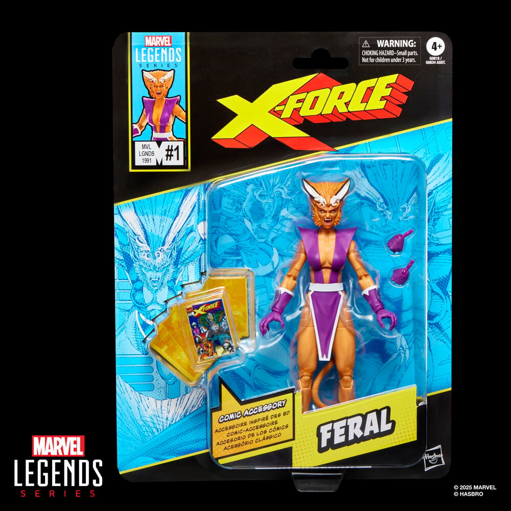 Figura Feral X-Force Marvel Legends Series 15cm — vista adicional del producto