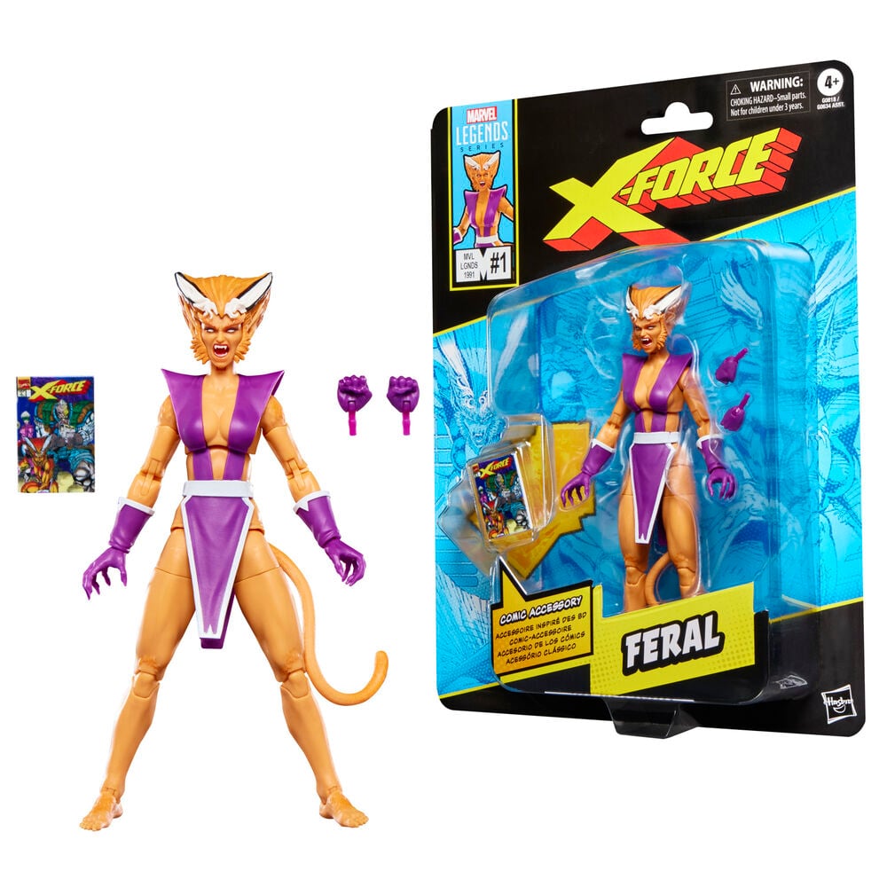 Figura Feral X-Force Marvel Legends Series 15cm — vista adicional del producto