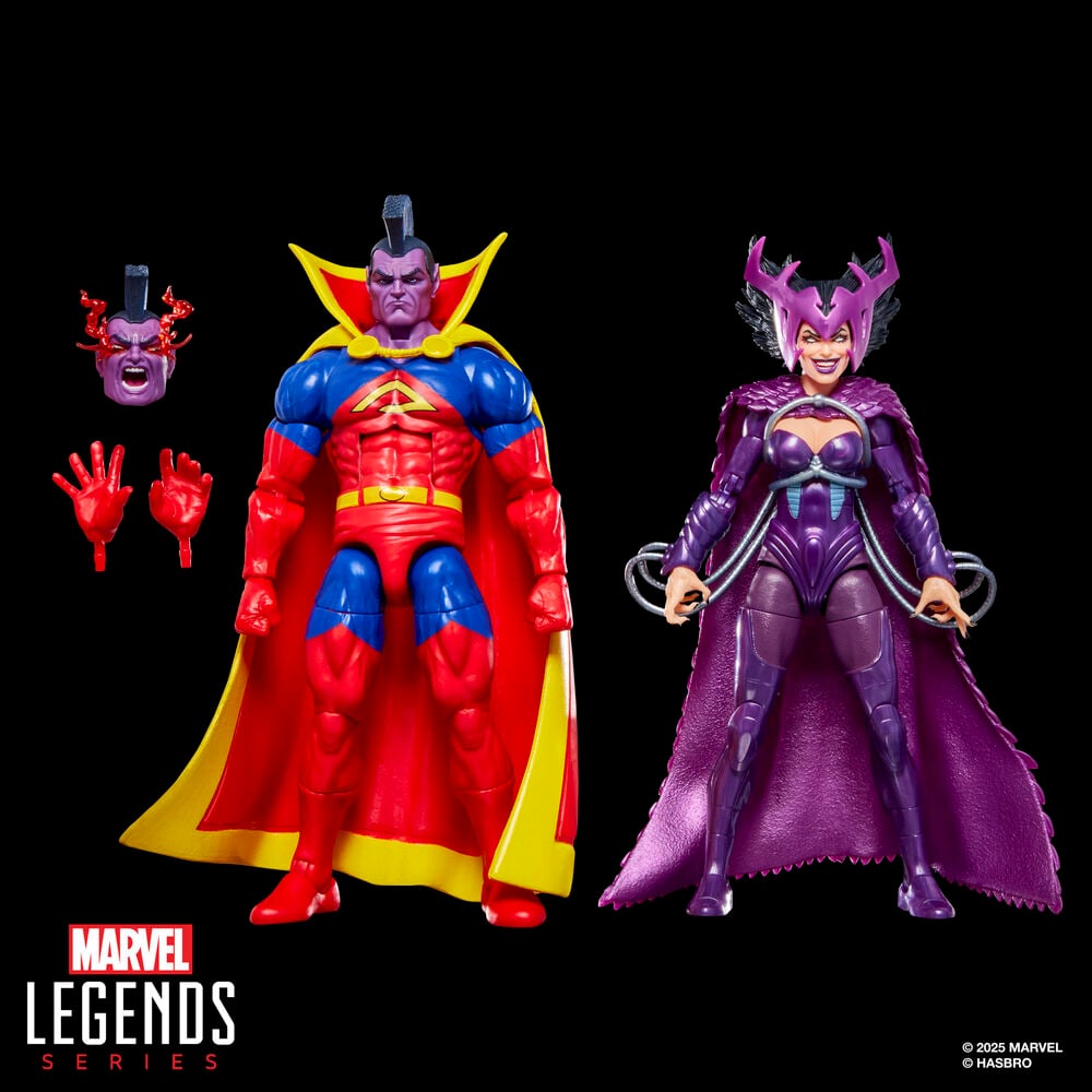 Blister 2 figuras Deathbird & Marvel's Gladiator X-Men Marvel Legends Series 15cm — vista adicional del producto