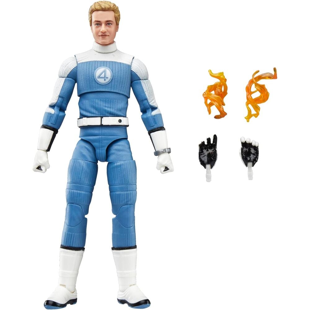 Figura Johnny Storm Los 4 Fantasticos Marvel 15cm — vista adicional del producto