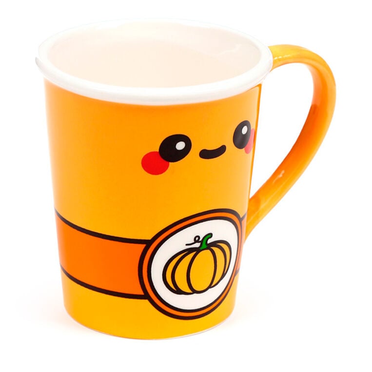 Taza con tapa de Calabaza Foodiemals Latte 325ml — vista adicional del producto