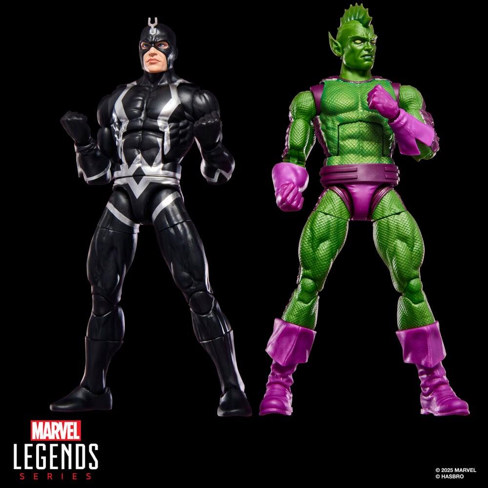 Blister 2 figuras Black Bolt & Triton Inhumanos Marvel Legends Series 15cm — vista adicional del producto