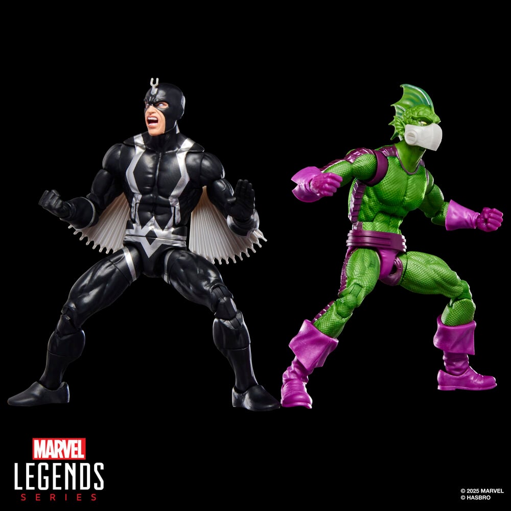 Blister 2 figuras Black Bolt & Triton Inhumanos Marvel Legends Series 15cm — vista adicional del producto