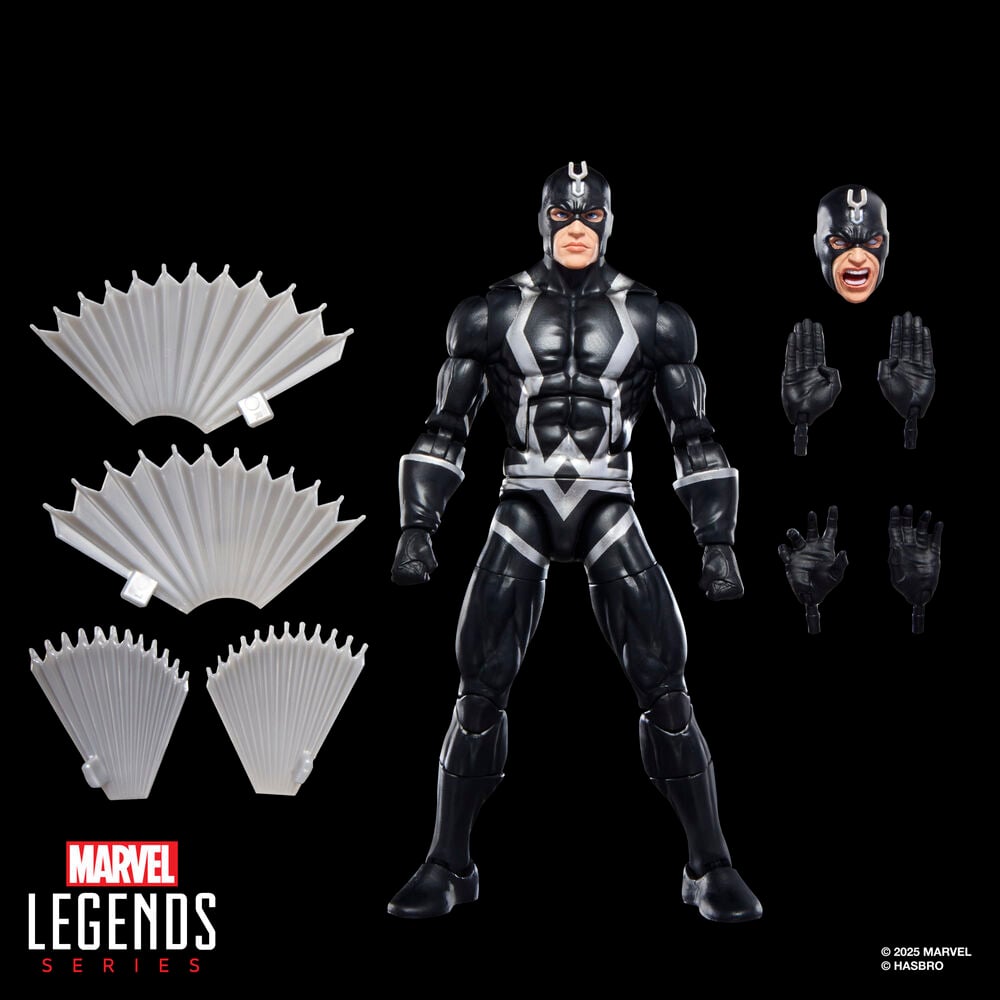 Blister 2 figuras Black Bolt & Triton Inhumanos Marvel Legends Series 15cm — vista adicional del producto