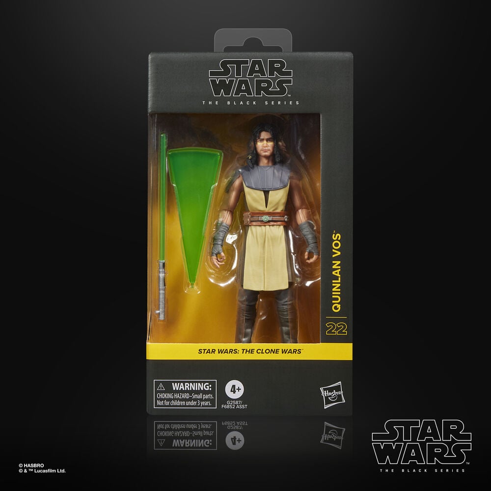 Figura Quinlan Vos The Clone Wars Star Wars 15cm — vista adicional del producto