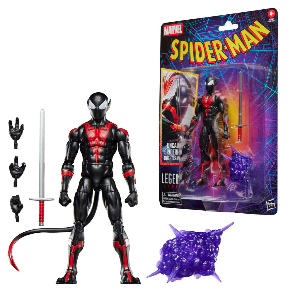 Figura Uncanny Spider-Man Nightcrawler Spider-Man Marvel Legends Series 15cm — vista adicional del producto